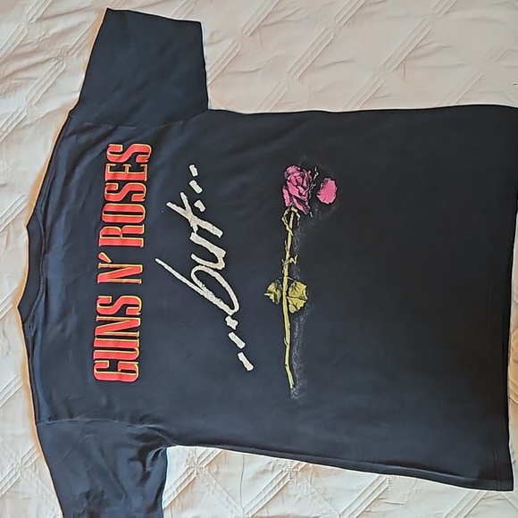 Guns & Roses "Used To Love Her LIES" Rare Vintage Band Shirt - Picture 4 of 5